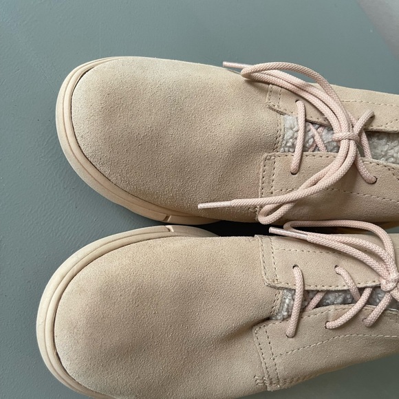 Sorel Explorer II Drift Waterproof Suede Ankle Boots, light beige 8.5M women’s - Picture 4 of 7